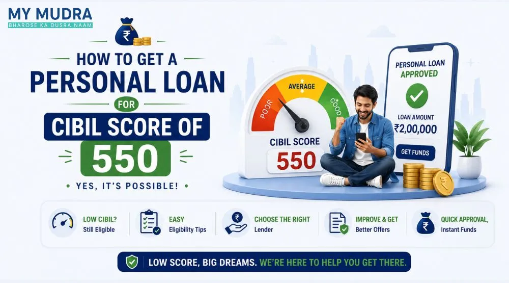 How to Get Personal Loan with Low CIBIL Score